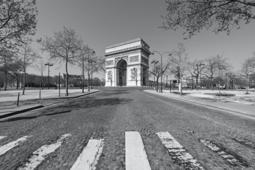 Jean-Christophe Ballot <br> Paris, l'autre visage du confinement /série