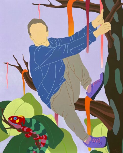 Thibault Laget-Ro <br> Cache-cache (sérigraphie)