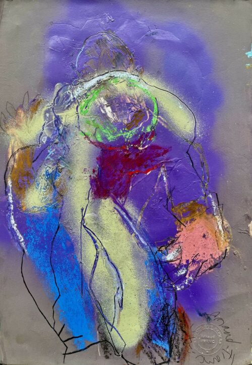 Arnaud Franc <br> Un épanchement au cœur bleu