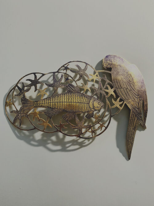Michaël Cailloux <br> Paréidolie : Perroquet