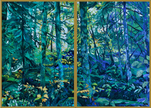 Solenn Marrel <br> Forêt bleue n°1