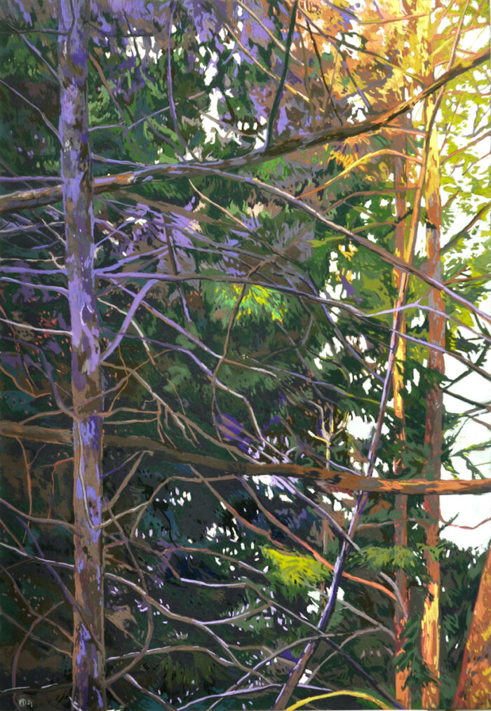 Solenn Marrel <br> Intérieur forêt, violet – Image 2