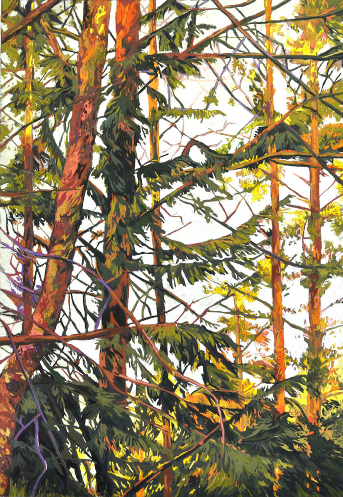 Solenn Marrel <br> Intérieur forêt, violet – Image 3
