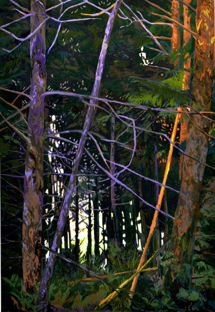 Solenn Marrel <br> Intérieur forêt, violet – Image 4