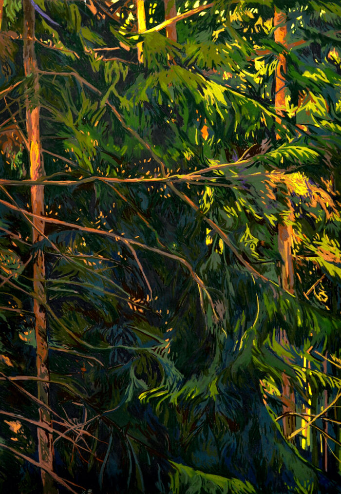 Solenn Marrel <br> Intérieur forêt, violet – Image 5