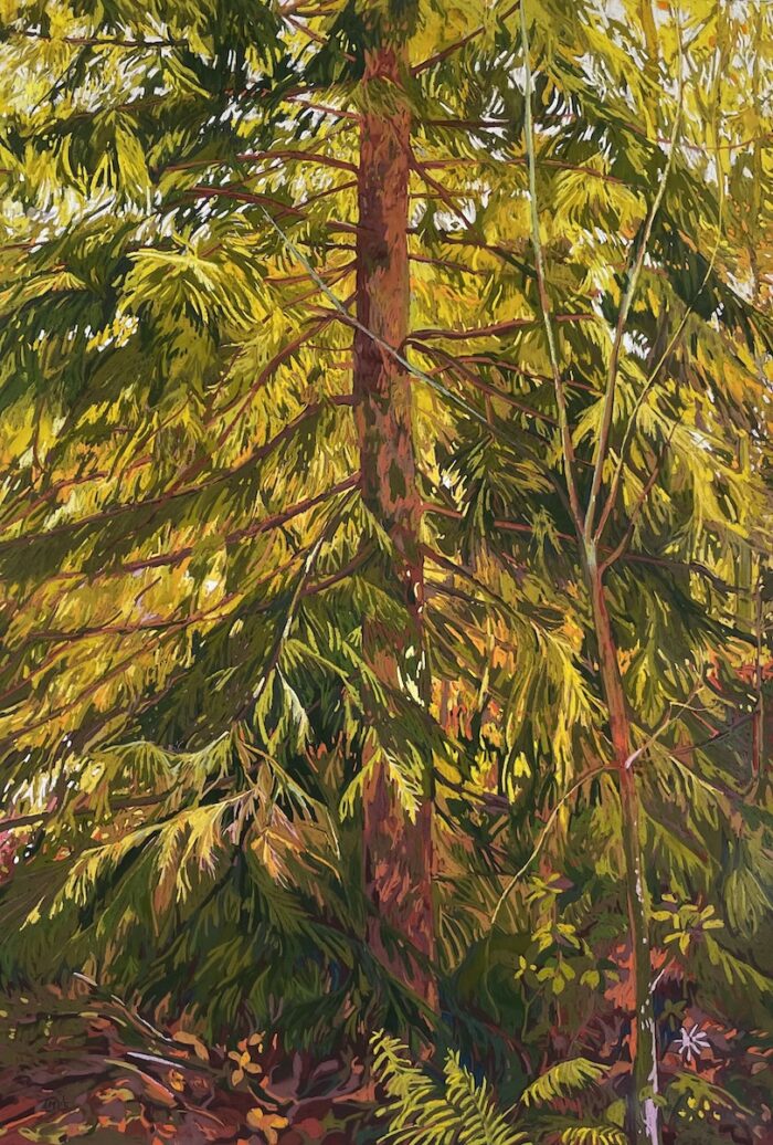 Solenn Marrel <br> Forêt vertjaune 4