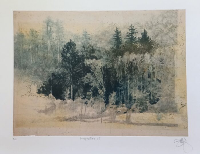 Caroline Bouyer<br> Palimpseste, Composition 49