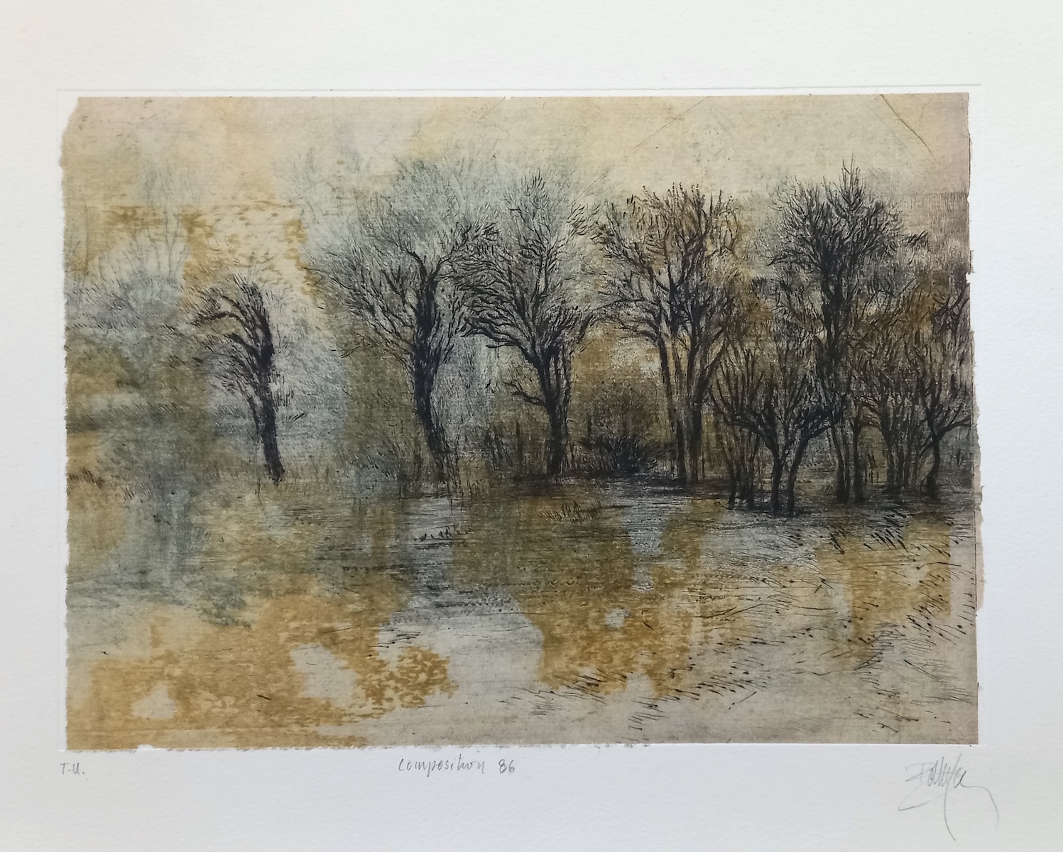 Caroline Bouyer<br> Palimpseste, Composition 86