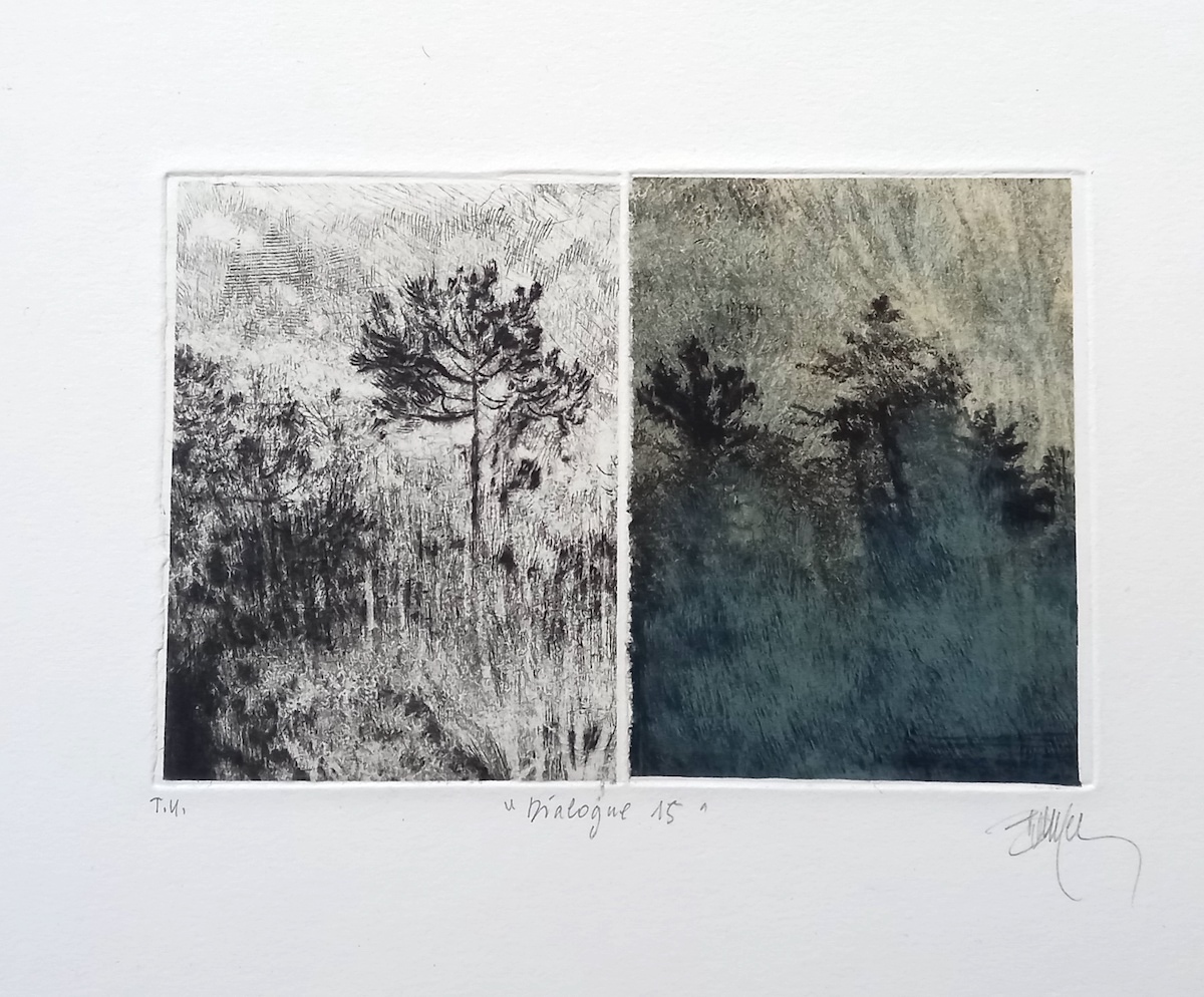Caroline Bouyer<br> Palimpseste, Dialogue 15