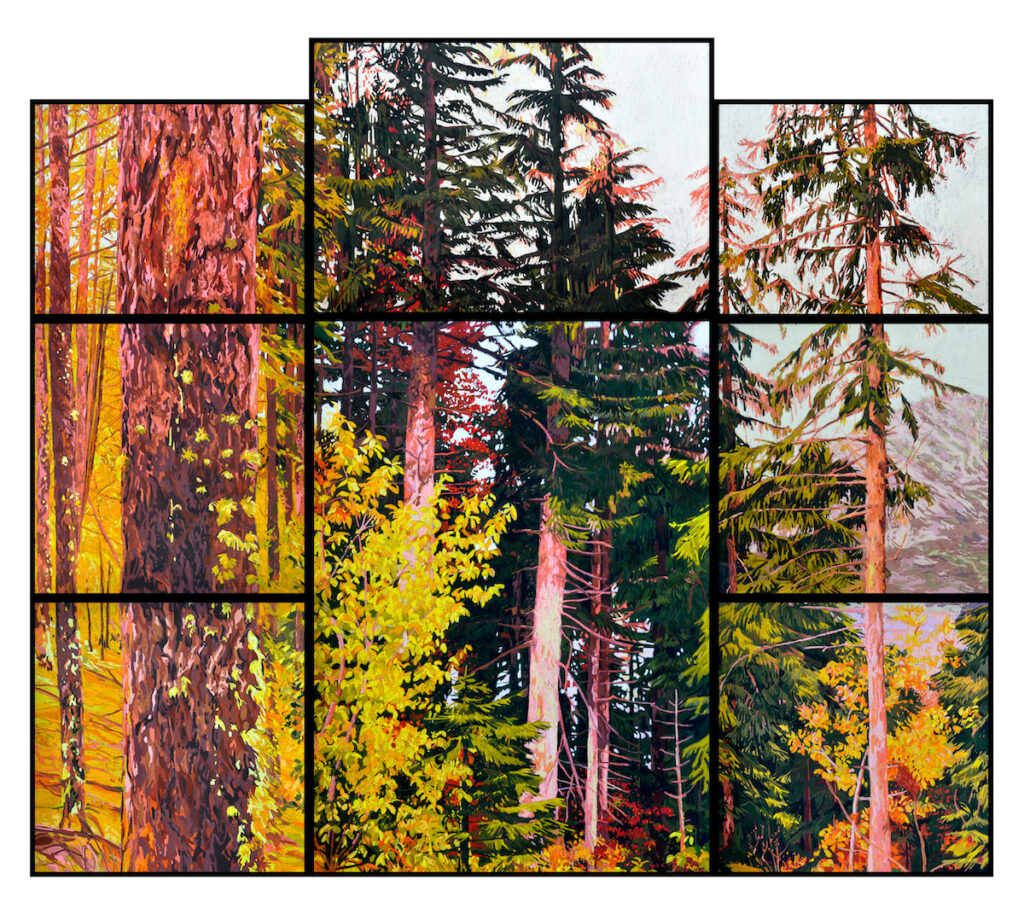 MARREL_26_D_INV05_Polyptyque-ForetRoseJaune_Pastel_Vue-web